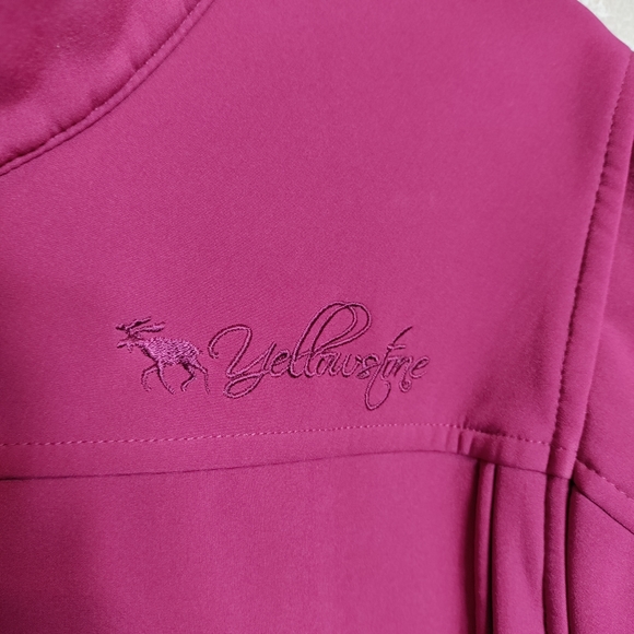 Prairie Mountain Womens Magenta Full Zip Jacket Size XL - Picture 2 of 6